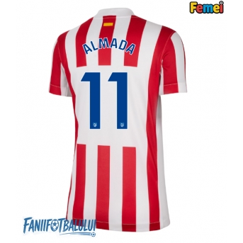 Atletico Madrid Thiago Almada #11 Tricou Fotbal Replică 2025-26 Femei Acasa